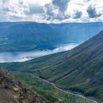 Плато Путорана вид на Озеро Собачье