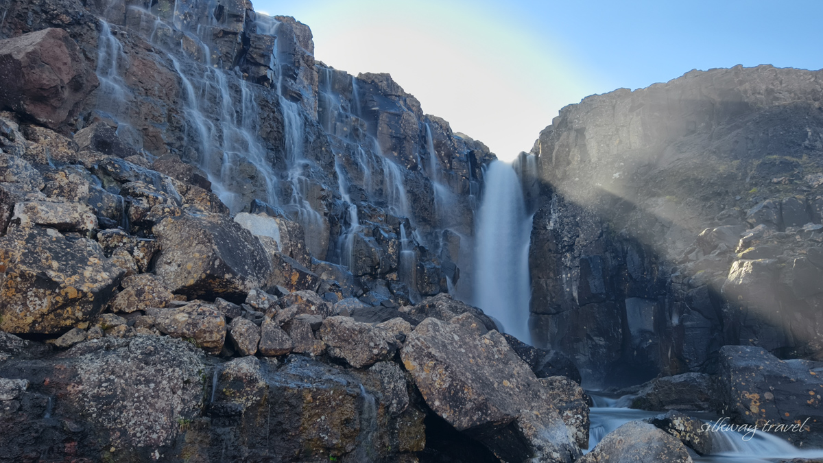 Плато Путорана : водопад